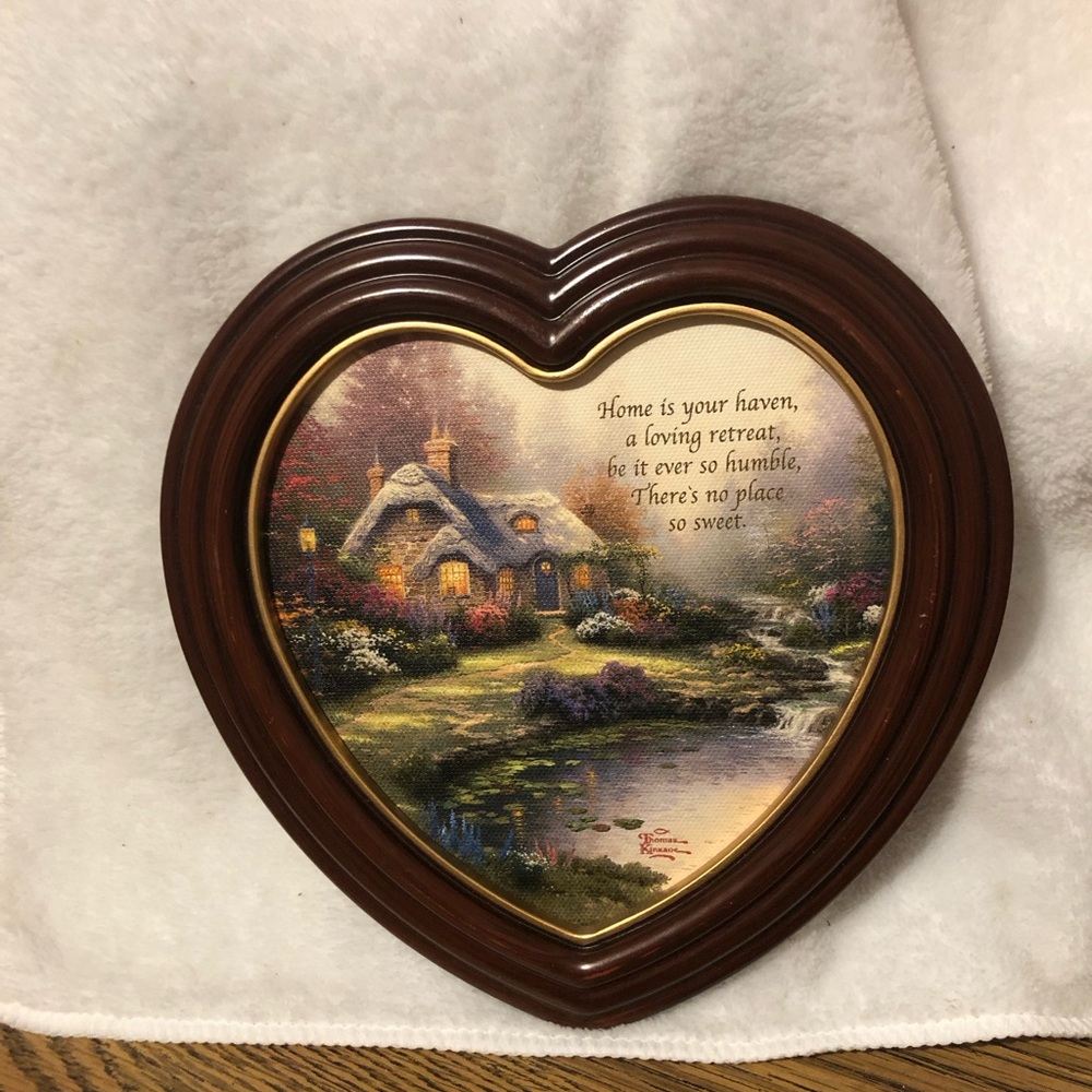 The Bradford Exchange Thomas Kinkade framed canvas print 1st issue 2010 numbered